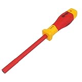 uxcell 絶縁ナットドライバー　プラスチック製イエロー　 六角ソケット　1000V 　5mmx125mm
