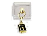 Clearly Charming Bible Dangle Italian Charm