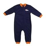 Denver Broncos NFL Toddler Fleece Sleeper Creeper - Toddler (3T)
