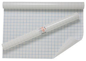 50cmx3M Quality Roll Of Clear Sticky Back Plastic Book Cover Film Self ...