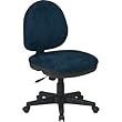 Contemporary Swivel Chair with Flex Back In Indigo Finish By Office Star