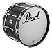 Pearl Championship ArticuLite Series Indoor Marching Bass Drum, White 18X12 Inches