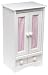 Doll Armoire with 3 Hangers