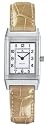 Jaeger-leCoultre Reverso Lady Beige Strap White Dial Stainless Steel Watch q2618410