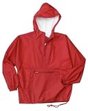 NEW Sport-Tek - Youth Nylon 1/4 Zip Pullover Anorak Red-M