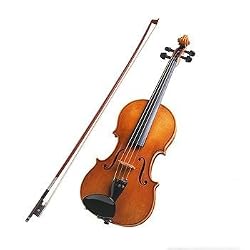 Natural Violin w/ Carrying Case & Bow