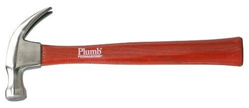 Plumb 11436 16 oz Premium Hickory Autograf Curved Claw Hammer