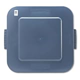 Rubbermaid Commercial HDPE Brute Lid for Waste Container, Square, 24