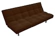Mac at Home Upright Sofa Bed, Mahogany Brown