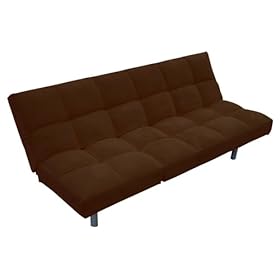 Mac at Home Upright Sofa Bed, Mahogany Brown