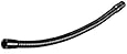 On Stage Microphone Gooseneck, Black, 13-inch