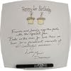 Twins 1st Birthday Sq Plate