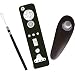 Wii Remote & Nunchuk Skins - Black
