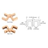 CRL Brass Glass Hinge Brackets