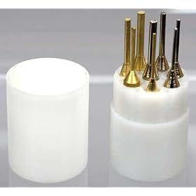 SE Punch Set, 8Pc 4 Brass 4 Chrome