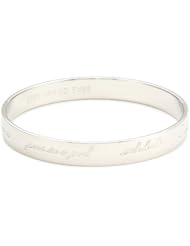 kate spade new york "Bridesmaid" Engraved Idiom Bangle Bracelet
