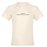 Objection/Facts Organic Cotton Tee Lawyer Organic Men's Fitted T-Shirt by CafePress