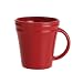 Rachael Ray Dinnerware Double Ridge Mug Set, 4-Piece, Red