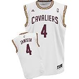 NBA Men's Cleveland Cavaliers Antawn Jamison Revolution 30 Home Replica Jersey (White, X-Large)