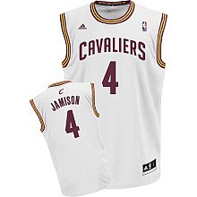 NBA Men's Cleveland Cavaliers Antawn Jamison Revolution 30 Home Replica Jersey (White, X-Large)