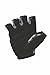 Harbinger Pro Non-Wristwrap Vented Wash & Dry Glove with Padded Leather Palm (Old Style), Black, Large