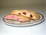 Gourmet Food : 8 Pieces STRAWBERRY SHORTCAKE Biscotti by Peggy's Biscotti