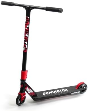 Dominator Scooter Commander New Pro Complete Black Red