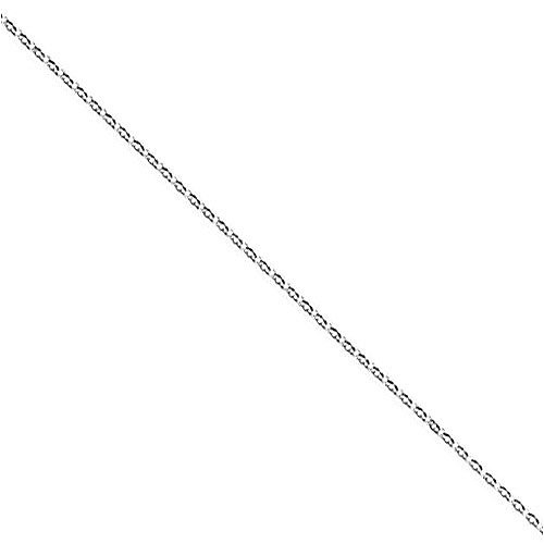 Sterling Silver .030 Baby Rolo Chain 16in 18in Adjustable Necklace Perfect for Pendants