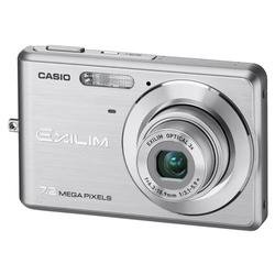 Casio Exilim EX-Z77 7.2MP Digital Camera with 3x Anti-Shake Optical Zoom (Silver) 