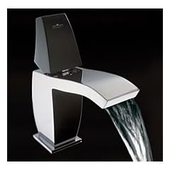 Webert FT830101.563 Design Award Waschtischarmatur chrom Griff schwarz, Serie FLAUTO