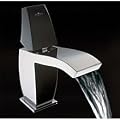 Webert FT830101.563 Design Award Waschtischarmatur chrom Griff schwarz, Serie FLAUTO
