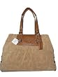 Authentic Coach Ashley Stitched Suede Carryall Handbag 15720