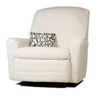 Recliner Slipcover - Diamonds on Canvas - Ivory