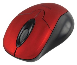 Konig 122 X 74 X 44mm Wireless Optical Mouse With Usb Dongle - Red Picture
