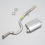 Dynomax 17345 Super Turbo Aluminized Steel Cat-Back Exhaust System