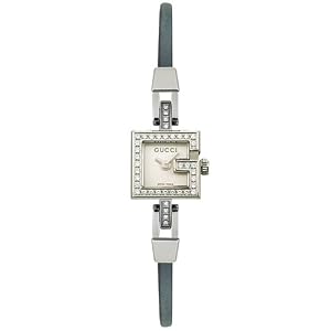GUCCI Women's YA102509 Diamond Mini G Dial Watch