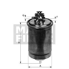 MANN KRAFTSTOFFFILTER WK 823/1 AUDI A4 A6 C5 A8 ALLROA