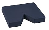 Mabis/DMI Coccyx Seat Cushion - Navy Blue - SIZE: 16 X 18 X 3 - SINGLE CUSHION