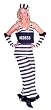 Jailbird Lady - Jailhouse Rock Women Prisoner Costume or "New Paris Style" Jailhouse Costume