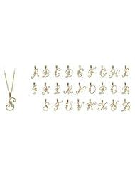 Black Hills Gold 10K Gold Initial Charm Necklace