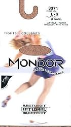 Mondor 3371 Opaque Plus Footed Tights Child
