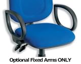 Trexus Plus Optional Arms Fixed for Office Chair Ref 578249