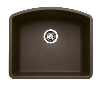 Blanco BL440172 BlancoDiamond Single Bowl, Cafe Brown