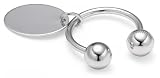 Sterling Silver Oval Tag Key Holder