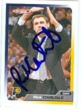 Rick Carlisle autographed Basketball Card (Indiana Pacers)