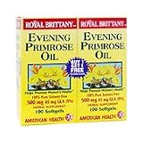 Royal Brittany Evening Primrose Oil 500mg - Buy 1 get 1 FREE, 100+100 sg., (American Health)
