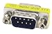 Smart Cable Gender Changer, SlimLine, DB9 Male To DB9 Male