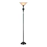 Torch Lamp with Cloud Shade