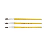 NEW - Watercolor Brush Set, Size 7, Camel Hair Blend, Round, 3/Pack - 51127007