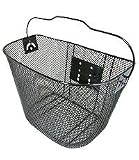 040/1029 BASKET ACCLAIM PLASTIC SMALL WHITE/PINK W/FLOWERS